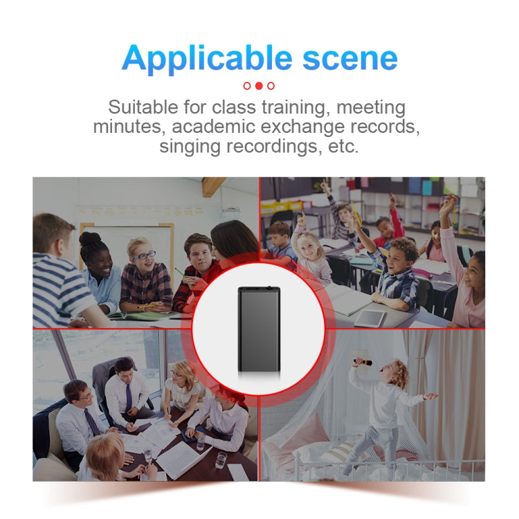 Q1 Intelligent HD Noise Reduction Voice Control Recorder, Capacity:16GB(Black) - Recording Pen by PMC TechLife | Online Shopping South Africa | PMC TechLife | Buy Now Pay Later Mobicred