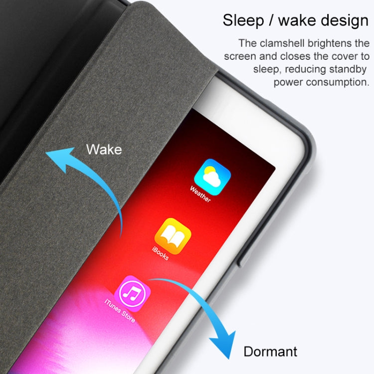 For iPad 9.7 Mutural Horizontal Flip PC + TPU + PU Leather Case with Holder & Pen Slot(Black) - free shipping - PMC TechLife - Order now!