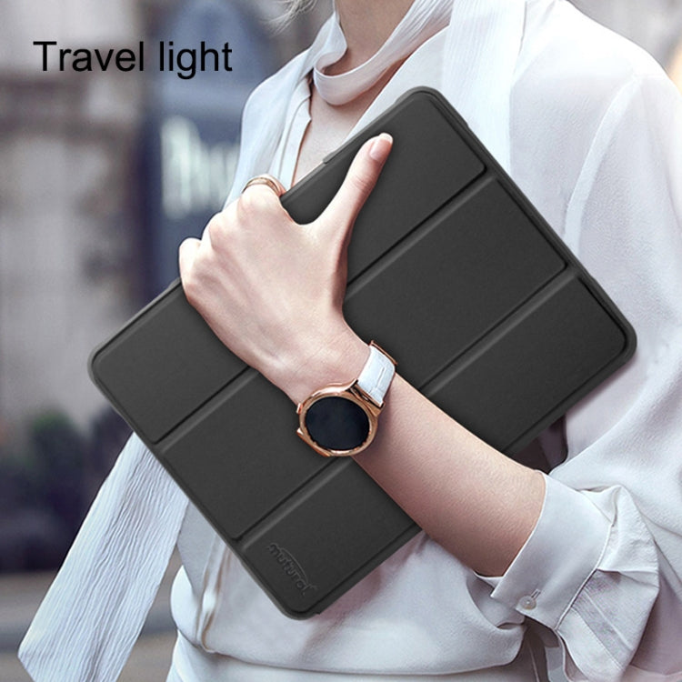For iPad Pro 10.5 Mutural Horizontal Flip PC + TPU + PU Leather Case with Holder & Pen Slot(Red) - free shipping - PMC TechLife - Order now!