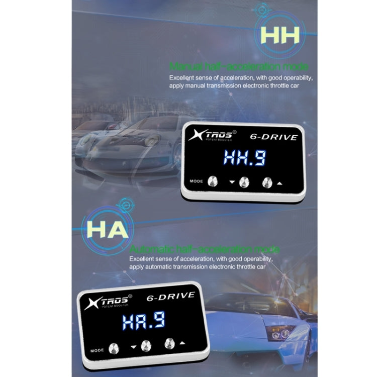 For Mitsubishi Challenger 2008-2015 TROS TS-6Drive Potent Booster Electronic Throttle Controller - Car Modification by TROS | Online Shopping South Africa | PMC TechLife | Buy Now Pay Later Mobicred