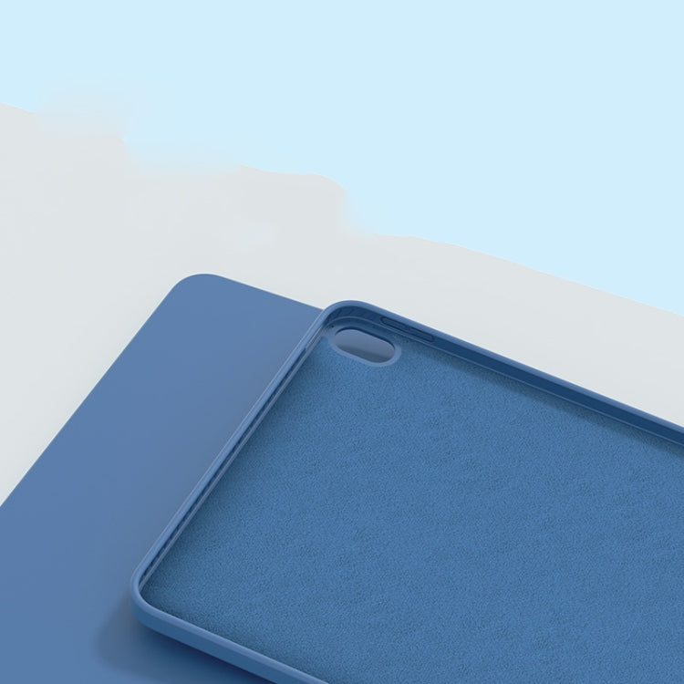 For iPad Air 11 2024 / Air 2022 /  Air 2020 10.9 Mutural Silicone Microfiber Tablet Case(Sky Blue) - free shipping - PMC TechLife - Order now!