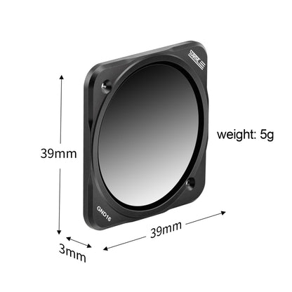 For DJI Action 2 STARTRC 1110331 GND 16 Gradient Lens Filter(Black) -  by STARTRC | Online Shopping South Africa | PMC Jewellery | Buy Now Pay Later Mobicred