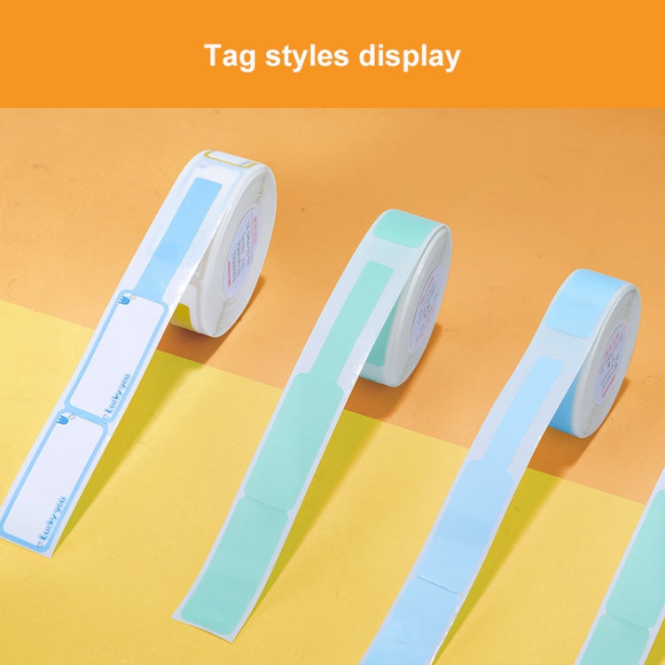 25 x 78mm  90 Sheets Thermal Label Data Cable Sort Stickers For NiiMbot D101 / D11(White) - Printing Paper by PMC Jewellery | Online Shopping South Africa | PMC Jewellery | Buy Now Pay Later Mobicred