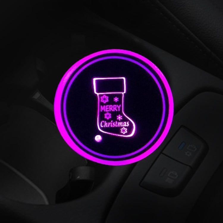 Car AcrylicColorful USB Charger Water Cup Groove LED Atmosphere Light(Socks) - free shipping - PMC TechLife - Order now!