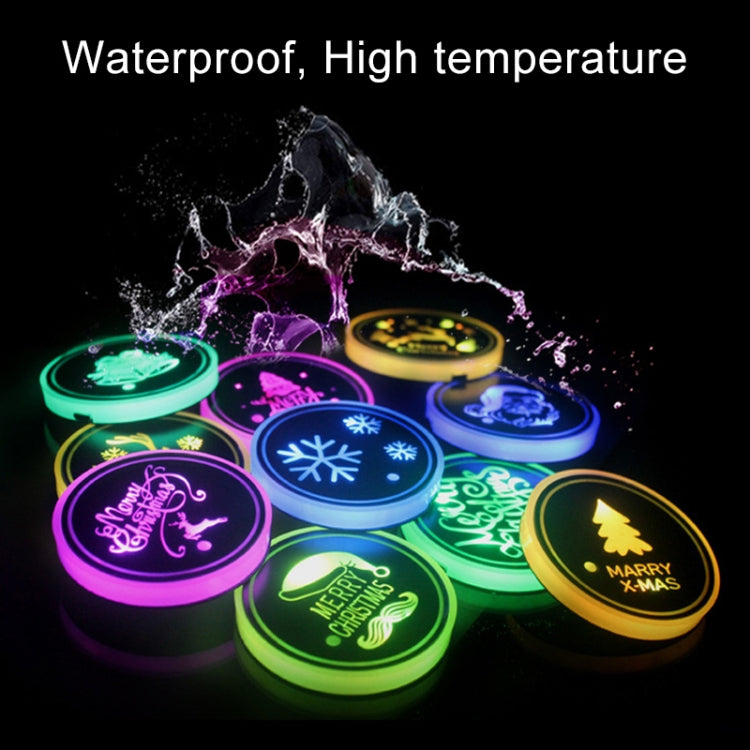 Car AcrylicColorful USB Charger Water Cup Groove LED Atmosphere Light(Socks) - free shipping - PMC TechLife - Order now!