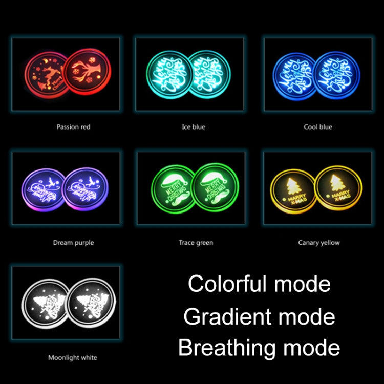 Car AcrylicColorful USB Charger Water Cup Groove LED Atmosphere Light(Socks) - free shipping - PMC TechLife - Order now!