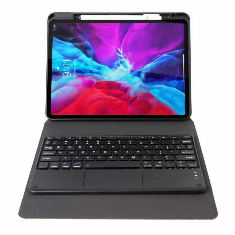 H-102C Touch Bluetooth Keyboard Leather Case with Rear Three-fold Holder For iPad 10.2 2020 & 2019 / Pro 10.5 inch(Dark Night Green) - Universal by PMC TechLife | Online Shopping South Africa | PMC TechLife
