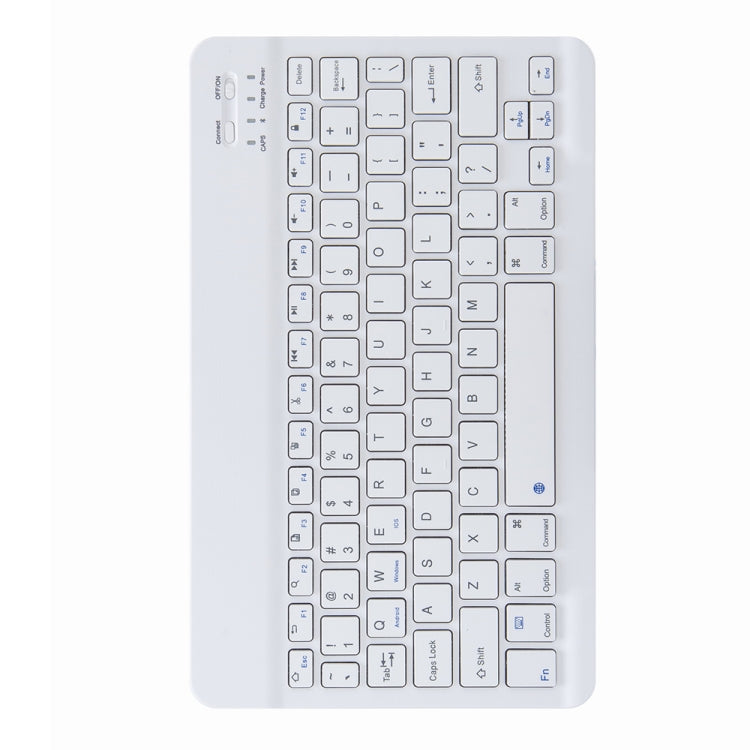 H-102 Bluetooth Keyboard Leather Case with Rear Three-fold Holder For iPad 10.2 2020 & 2019 / Pro 10.5 inch(Purple) - Universal by PMC TechLife | Online Shopping South Africa | PMC TechLife