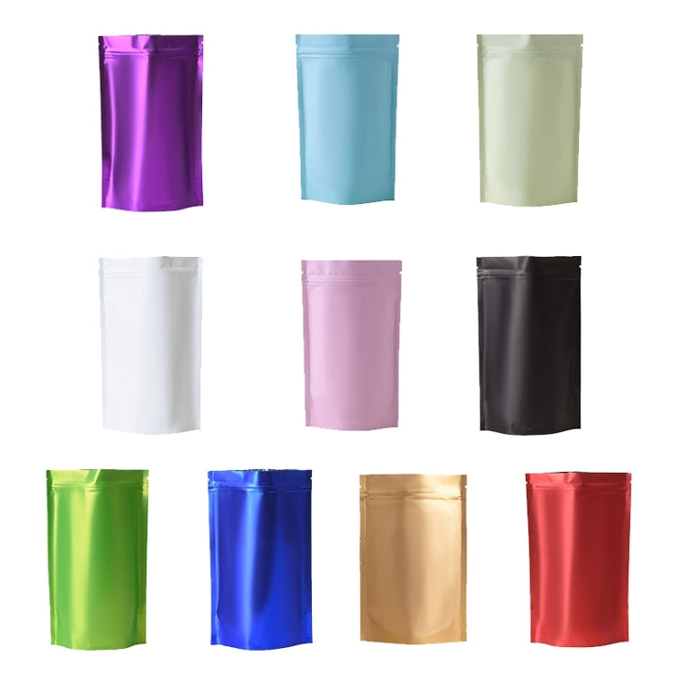 100 PCS/Set Matte Aluminum Foil Snack Stand-up Pouch, Size:20x30+5cm(Sky Blue) - Preservation Supplies by PMC TechLife | Online Shopping South Africa | PMC TechLife | Buy Now Pay Later Mobicred