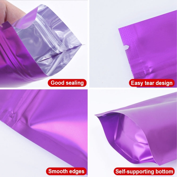 100 PCS/Set Matte Aluminum Foil Snack Stand-up Pouch, Size:20x30+5cm(Red) - Preservation Supplies by PMC TechLife | Online Shopping South Africa | PMC TechLife | Buy Now Pay Later Mobicred