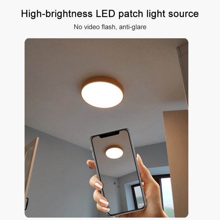 Macaron LED Round Ceiling Lamp, White Light, Size:30cm(Black) - Celling Lights & Chandeliers by PMc TechLife | Online Shopping South Africa | PMc TechLife | Buy Now Pay Later Mobicred