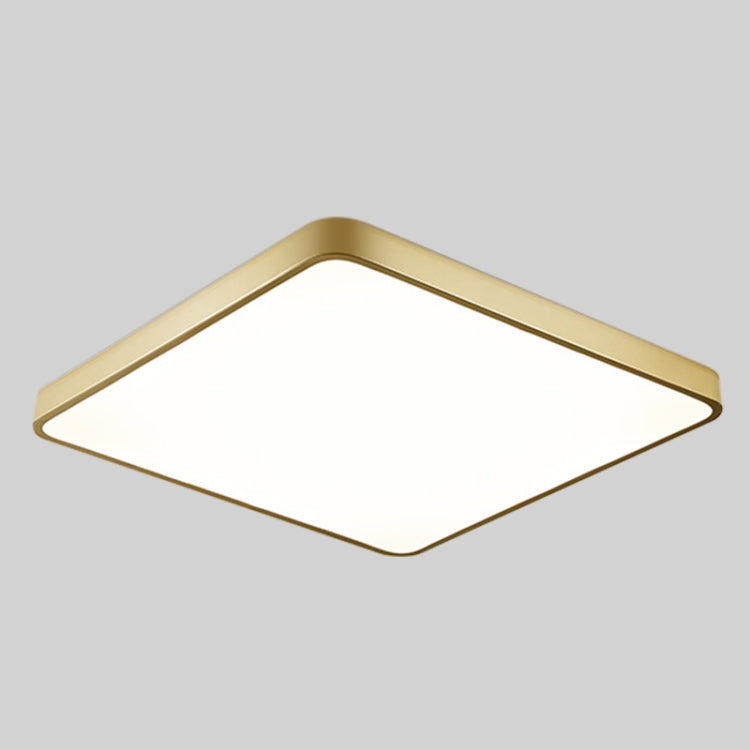 Macaron LED Square Ceiling Lamp, White Light, Size:40cm(Gold) - Celling Lights & Chandeliers by PMc TechLife | Online Shopping South Africa | PMc TechLife | Buy Now Pay Later Mobicred