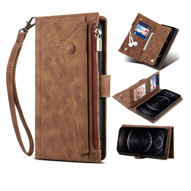 For Motorola Edge X30 Retro Frosted Leather Phone Case(Brown) - free shipping - PMC TechLife - Order now!