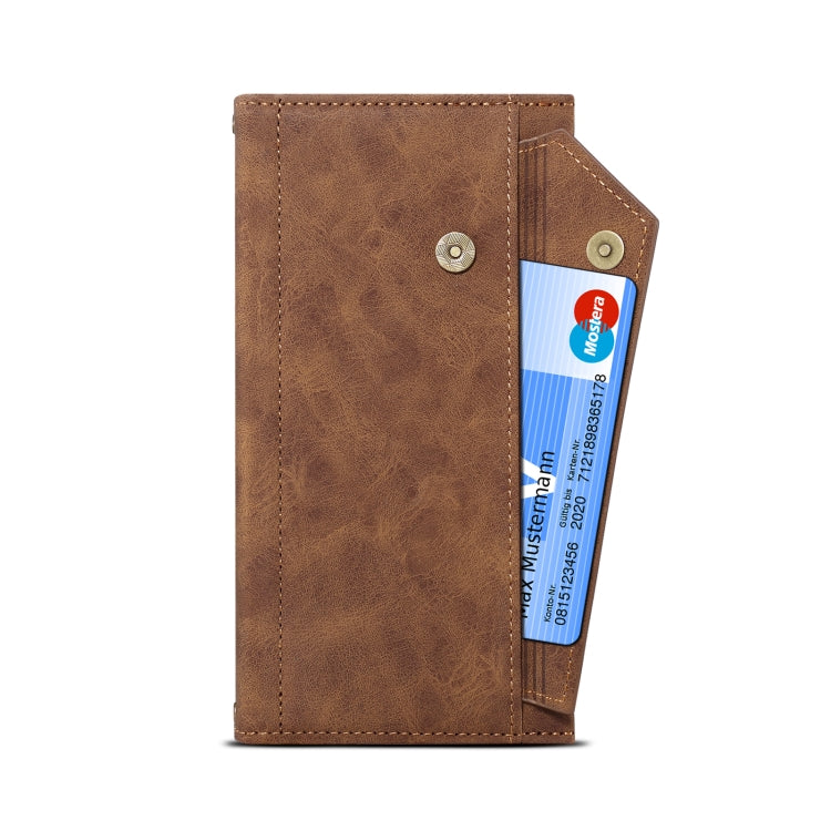 For Motorola Edge X30 Retro Frosted Leather Phone Case(Brown) - free shipping - PMC TechLife - Order now!