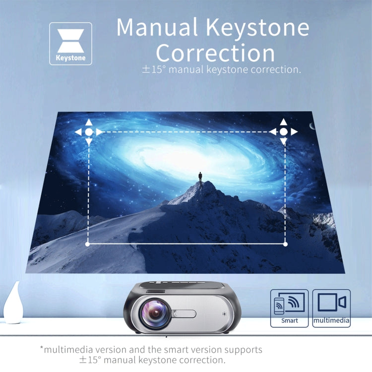 T7i 720P 200 ANSI Home Theater LED HD Digital Projector, Basic Version, AU Plug(Silver Grey) - free shipping - PMC TechLife - Order now!