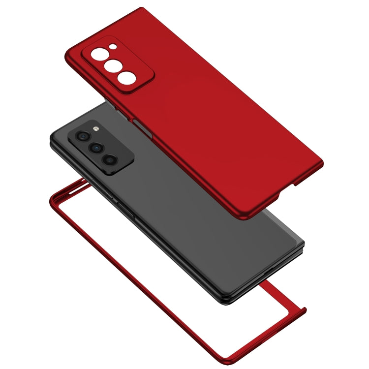 For Samsung Galaxy Z Fold2 5G Armor Foldable Phone Case(Red) - free shipping - PMC TechLife - Order now!