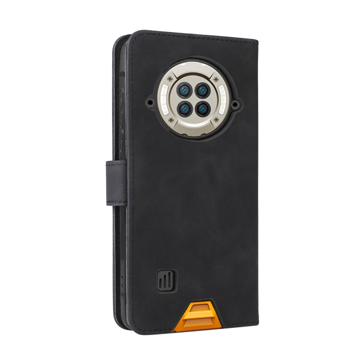 For DOOGEE S96 Pro Skin Feel Magnetic Buckle Calf Texture PU Phone Case(Black) - Doogee Cases by PMC TechLife | Online Shopping South Africa | PMC TechLife | Buy Now Pay Later Mobicred