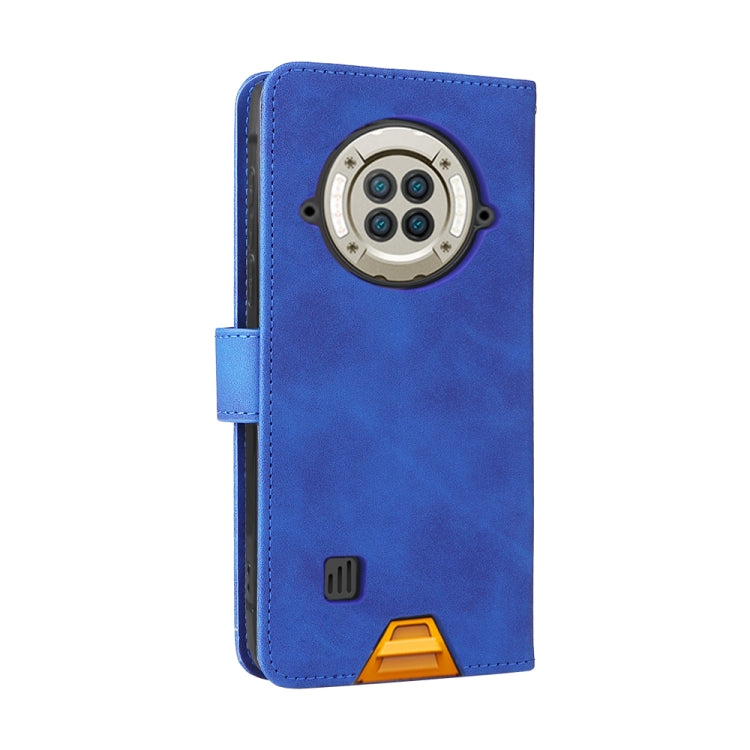 For DOOGEE S96 Pro Skin Feel Magnetic Buckle Calf Texture PU Phone Case(Blue) - Doogee Cases by PMC TechLife | Online Shopping South Africa | PMC TechLife | Buy Now Pay Later Mobicred