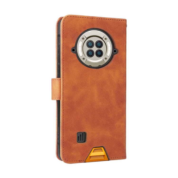 For DOOGEE S96 Pro Skin Feel Magnetic Buckle Calf Texture PU Phone Case(Brown) - Doogee Cases by PMC TechLife | Online Shopping South Africa | PMC TechLife | Buy Now Pay Later Mobicred
