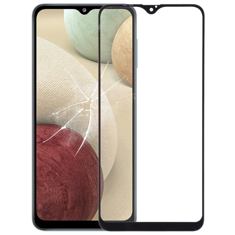 For Samsung Galaxy A12 Front Screen Outer Glass Lens with OCA Optically Clear Adhesive - free shipping - PMc TechLife - Order now!