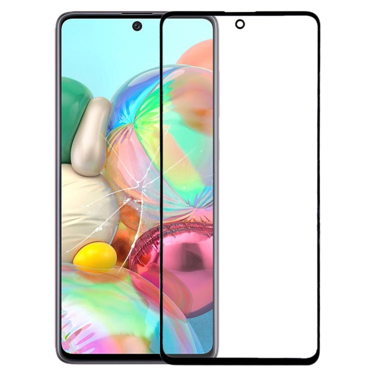 For Samsung Galaxy A71 Front Screen Outer Glass Lens with OCA Optically Clear Adhesive - free shipping - PMc TechLife - Order now!