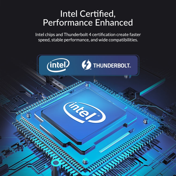 ORICO TB3-S2 Thunderbolt 3 M.2 Dual-bay Docking Station(Grey) - HDD Enclosure by ORICO | Online Shopping South Africa | PMc TechLife | Buy Now Pay Later Mobicred