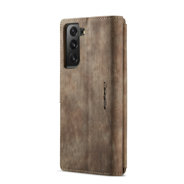 For Samsung Galaxy S22+ 5G CaseMe C30 Multifunctional Phone Leather Case with Holder & Card Slot & Wallet(Brown) - Galaxy S22+ 5G Cases by CaseMe | Online Shopping South Africa | PMC Jewellery | Buy Now Pay Later Mobicred