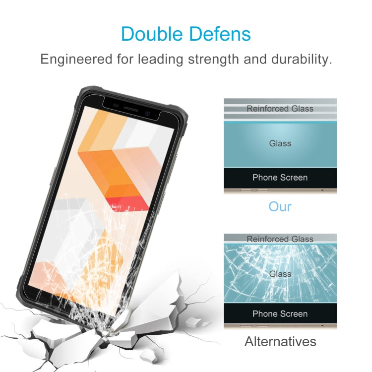 10 PCS 0.26mm 9H 2.5D Tempered Glass Film For Ulefone Armor X10 - Ulefone Tempered Glass by PMC Jewellery | Online Shopping South Africa | PMC Jewellery | Buy Now Pay Later Mobicred