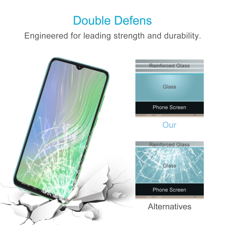 10 PCS 0.26mm 9H 2.5D Tempered Glass Film For Blackview A55 - For Blackview by PMC TechLife | Online Shopping South Africa | PMC TechLife