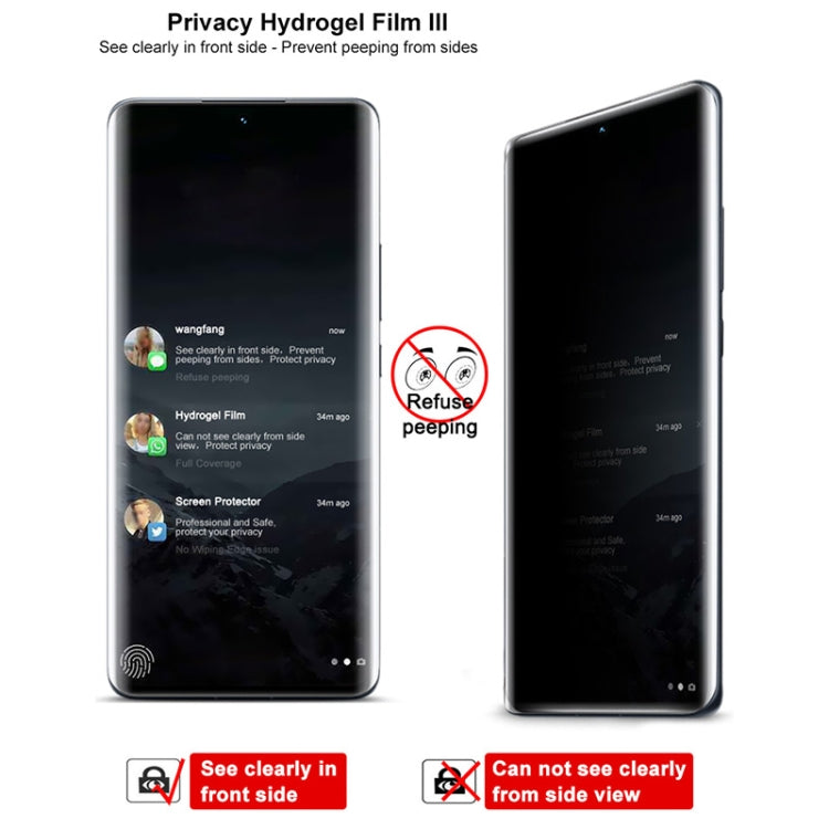 For Xiaomi 12 Pro imak Curved Full Screen Privacy Hydraulic Film III - free shipping - PMC TechLife - Order now!