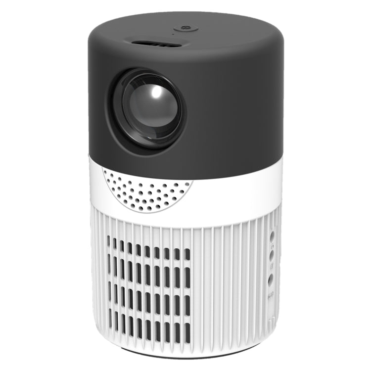 T400 100 inch Screen 3000 Lumens LED Mini Projector, Plug Type:AU Plug(Black White) - Mini Projector by PMC TechLife | Online Shopping South Africa | PMC TechLife | Buy Now Pay Later Mobicred