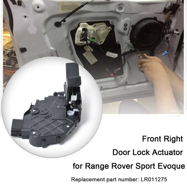 A1608-02 Car Front Right Door Lock Actuator Motor LR011275 for Land Rover - Locks & Hasps by PMC TechLife | Online Shopping South Africa | PMC TechLife | Buy Now Pay Later Mobicred