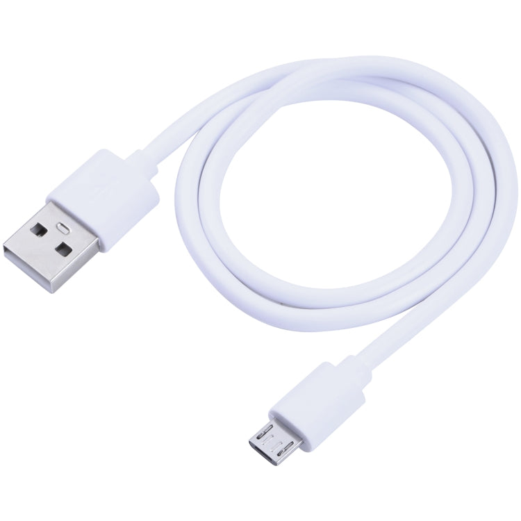 USB to Micro USB Copper Core Charging Cable, Cable Length:1m(White) - Micro USB Cable by PMC TechLife | Online Shopping South Africa | PMC TechLife | Buy Now Pay Later Mobicred