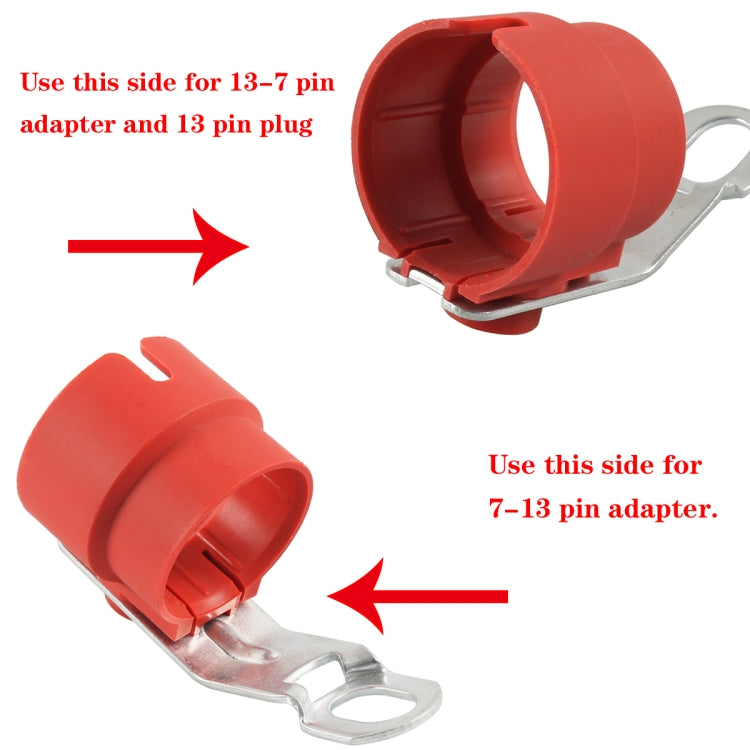 A6950-02 Trailer Plug Holder Connector Retainer(Red) - free shipping - PMC TechLife - Order now!
