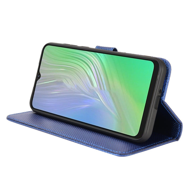 For Blackview A55 Diamond Texture Leather Phone Case(Blue) - More Brand by PMC TechLife | Online Shopping South Africa | PMC TechLife | Buy Now Pay Later Mobicred