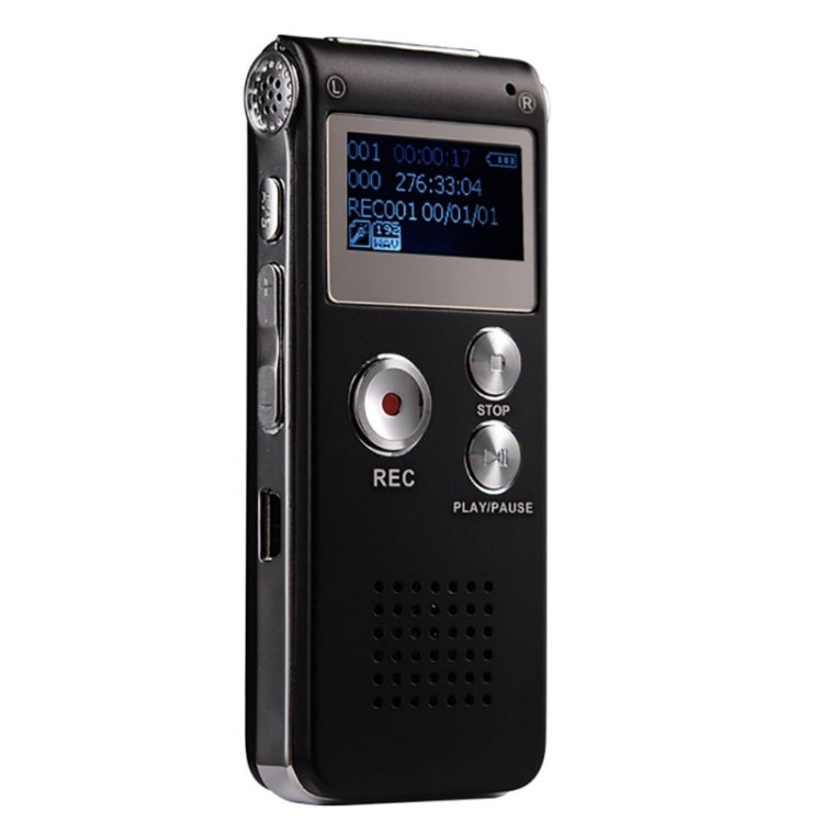 SK-012 4GB USB Dictaphone Digital Audio Voice Recorder with WAV MP3 Player VAR Function(Black) - Other Style by PMC TechLife | Online Shopping South Africa | PMC TechLife | Buy Now Pay Later Mobicred