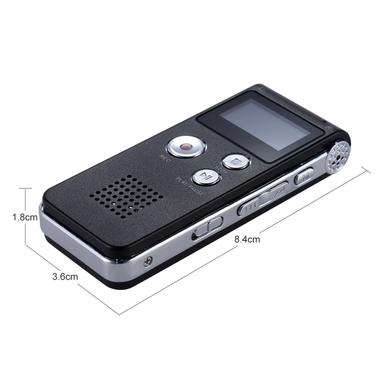 SK-012 4GB USB Dictaphone Digital Audio Voice Recorder with WAV MP3 Player VAR Function(Grey) - Other Style by PMC TechLife | Online Shopping South Africa | PMC TechLife | Buy Now Pay Later Mobicred