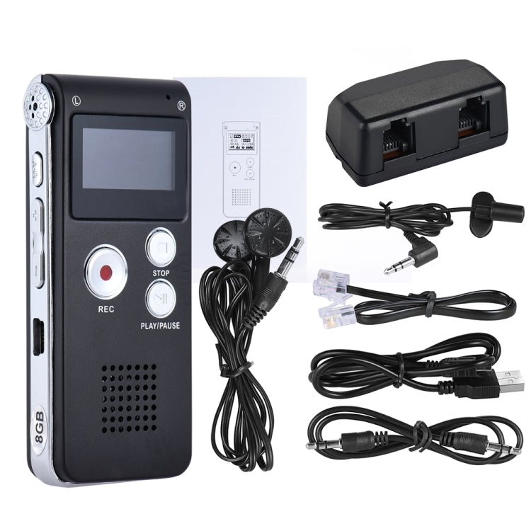 SK-012 16GB USB Dictaphone Digital Audio Voice Recorder with WAV MP3 Player VAR Function(Grey) - Other Style by PMC TechLife | Online Shopping South Africa | PMC TechLife | Buy Now Pay Later Mobicred
