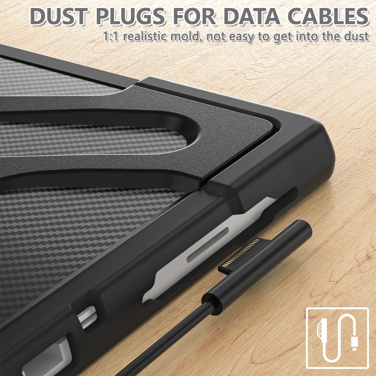 For MicroSoft Surface Pro 4 / 5 / 6 / 7 TPU + PC Tablet Case(Black) - Others by PMC TechLife | Online Shopping South Africa | PMC TechLife | Buy Now Pay Later Mobicred