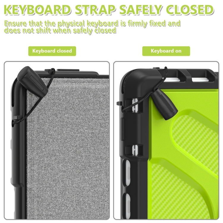 For MicroSoft Surface Pro 8 TPU + PC Tablet Case(Yellow Green) - Others by PMC TechLife | Online Shopping South Africa | PMC TechLife | Buy Now Pay Later Mobicred