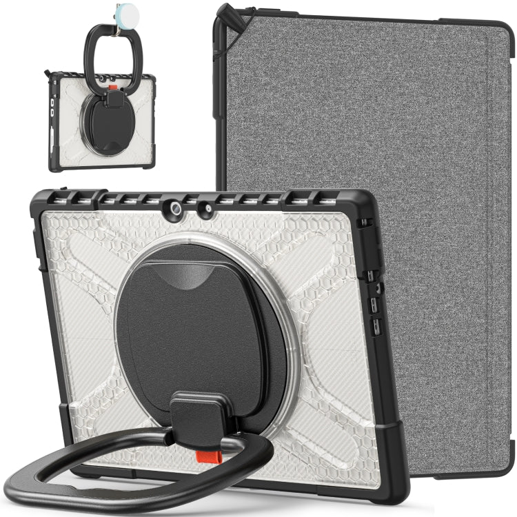 For MicroSoft Surface Pro 8 TPU + PC Tablet Case(Transparent) - Others by PMC TechLife | Online Shopping South Africa | PMC TechLife | Buy Now Pay Later Mobicred