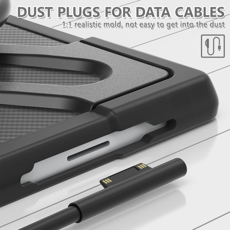 For MicroSoft Surface Pro 4 / 5 / 6 / 7 TPU + PC Tablet Case(Black) - Others by PMC TechLife | Online Shopping South Africa | PMC TechLife | Buy Now Pay Later Mobicred