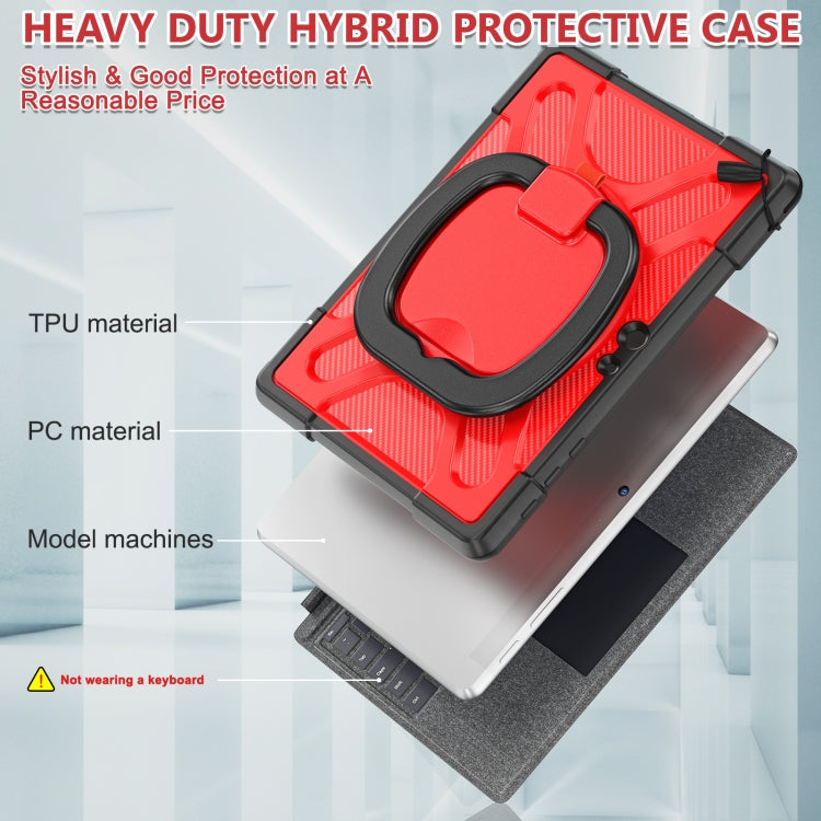 For MicroSoft Surface Go 1 / 2 / 3 TPU + PC Tablet Case(Red) - Others by PMC TechLife | Online Shopping South Africa | PMC TechLife | Buy Now Pay Later Mobicred