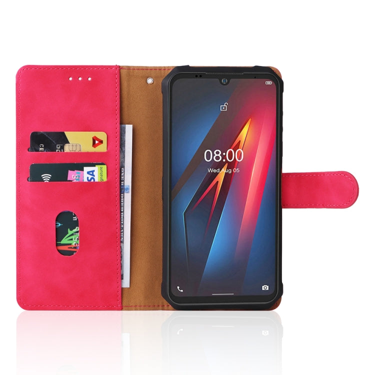 For Ulefone Armor 8 Skin Feel Magnetic Buckle Calf Texture Leather Phone Case(Rose Red) - Ulefone Cases by PMC Jewellery | Online Shopping South Africa | PMC Jewellery | Buy Now Pay Later Mobicred