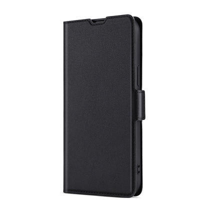 For Doogee Y8 Ultra-thin Voltage Side Buckle PU + TPU Leather Phone Case(Black) - More Brand by PMC Jewellery | Online Shopping South Africa | PMC Jewellery | Buy Now Pay Later Mobicred