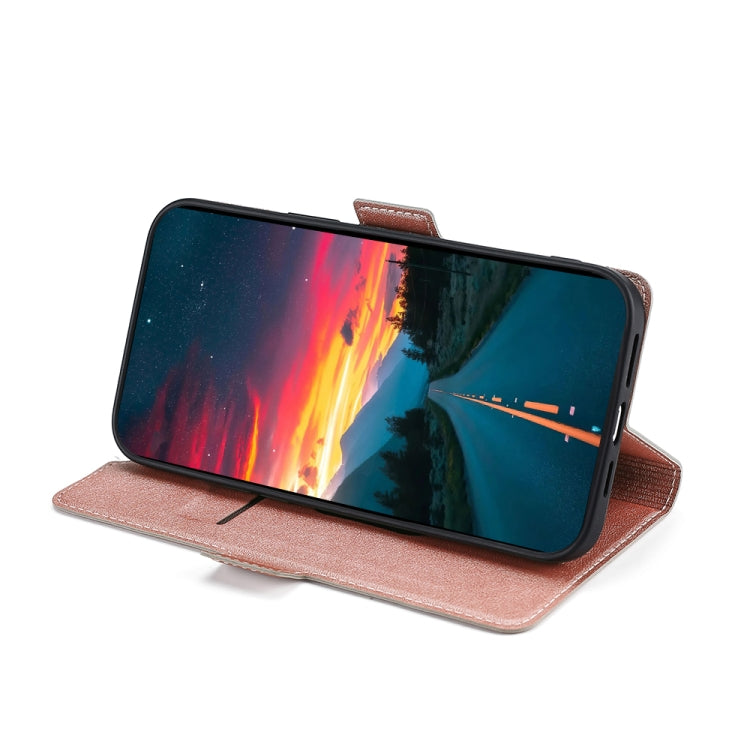 For Blackview A80 Pro Ultra-thin Voltage Side Buckle PU + TPU Leather Phone Case(Rose Gold) - More Brand by PMC Jewellery | Online Shopping South Africa | PMC Jewellery | Buy Now Pay Later Mobicred