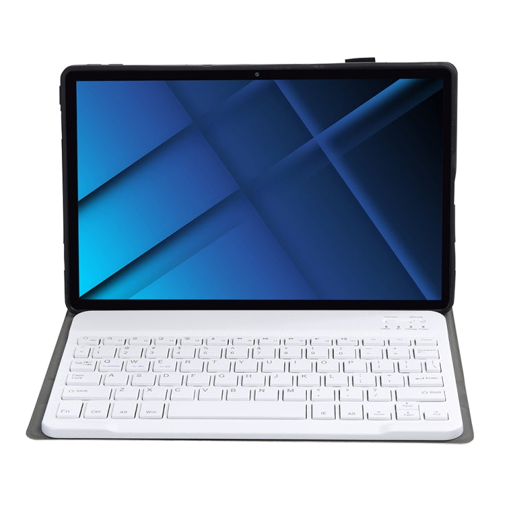 AK16 Lambskin Texture Bluetooth Keyboard Leather Case For Lenovo Tab 6 5G 10.3 inch(Rose Gold) - Lenovo Keyboard by PMC TechLife | Online Shopping South Africa | PMC TechLife