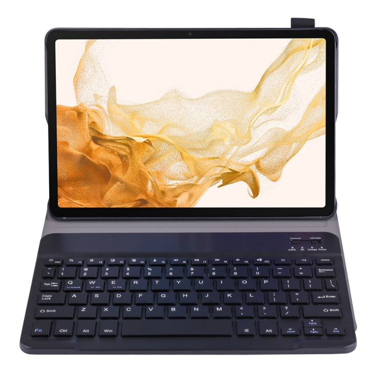 A700 Ultra-thin Bluetooth Keyboard Leather Case For Samsung Galaxy Tab S8 11 inch SM-X700 / SM-X706(Blue) - Samsung Keyboard by PMC TechLife | Online Shopping South Africa | PMC TechLife