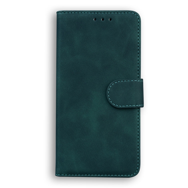 For Blackview A80 Skin Feel Pure Color Flip Leather Phone Case(Green) - More Brand by PMC TechLife | Online Shopping South Africa | PMC TechLife | Buy Now Pay Later Mobicred