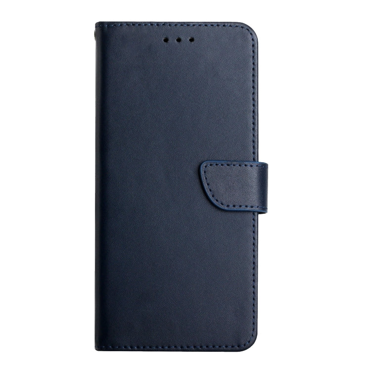 For Nokia C10 / C20 Genuine Leather Fingerprint-proof Horizontal Flip Phone Case(Blue) - Nokia Cases by PMC TechLife | Online Shopping South Africa | PMC TechLife | Buy Now Pay Later Mobicred